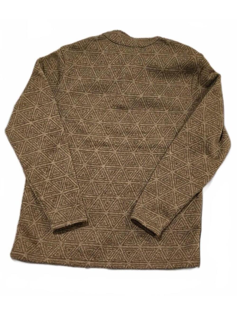 Merrell Select Regulate Geometric Pattern Fleece Pullover Sweater XL